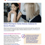 Safety Planning for Family Violence: Guidance for Service Providers
